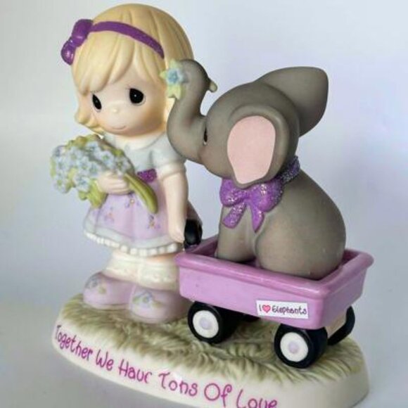 Rare Precious Moments Together We Have Tons Of Love Figurine - Picture 3 of 6